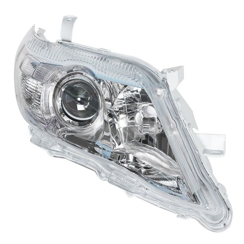 Headlight For Toyota Camry LE XLE 2010 2011 Passenger Right Side Chrome Housing - Picture 7 of 9