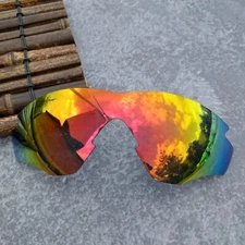 LensOcean Fire Red Polarized Replacement lenses for-Oakley M2 Frame OO9212