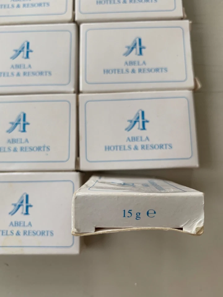 Vintage: 9 x Hotel-/Gästeseifen ABELA Hotels & Resorts. je 15 gr. - Bild 3 von 4