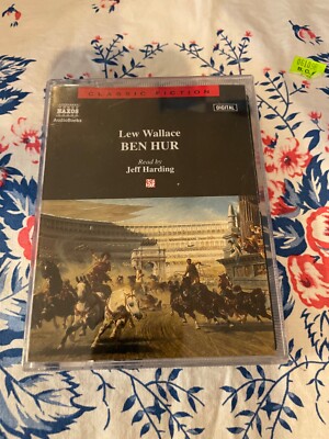Lew Wallace BEN HUR read by Jeff Harding audiobook cassette New audiobook