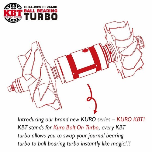 ARASHI Ball Bearing Billet Turbo TD06H 20G 7cm For Subaru WRX STi Impreza GC8 - Foto 2 di 6