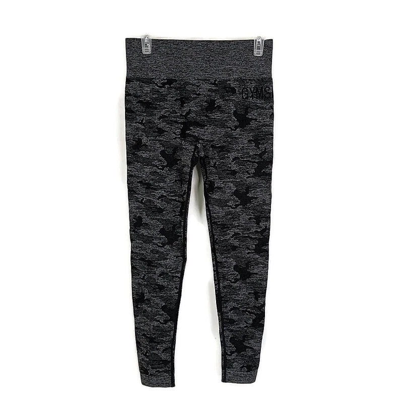 gymshark camo athletic dry leggings