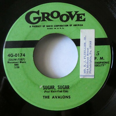 the-avalons-45-its-funny-but-its-true-sugar-sugar-vg-repro-doowop