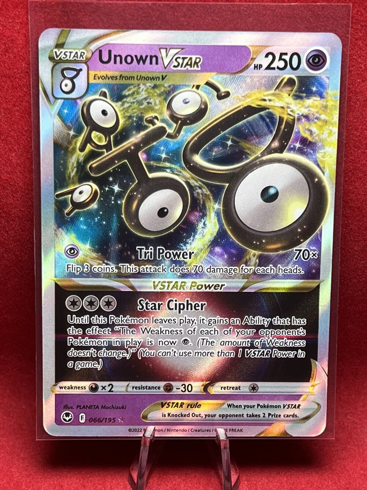 PSA - NM - MT 8 - 2022 - Pokemon - Silver Tempest - Unown V - Alternat –  CARDPOPUSA