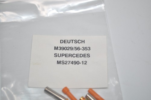 Menge 8 Deutsch M39029/56-353 kreisförmige MIL Spezifikation Kontakt Buchse (Buchse) - Bild 3 von 4
