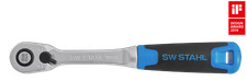 SW-Stahl Umschaltknarre Knarre Ratsche 3/8" 196mm 72 Zähnen Werkzeug schlank 
