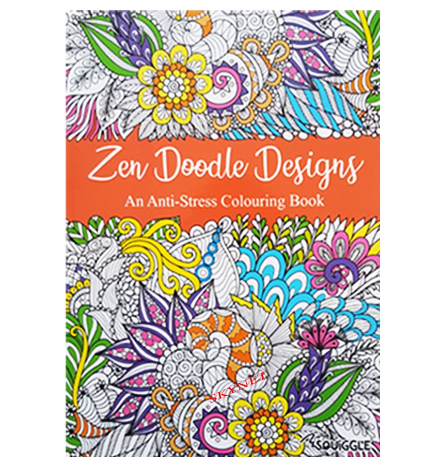 ADULT ANTI-STRESS COLOURING BOOK MIND RELAXING BOOKS Colour Therapy ALL AGES - Image 4 of 4