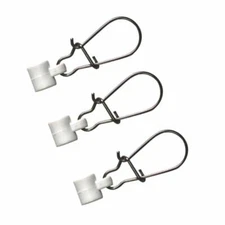 25pcs Fishing Line Slide Duo Fast lock Braid Line Strong Fishing Swivel Snap