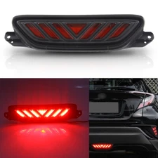 For Toyota CHR C-HR 2016-2021 LED Brake Tail Light Rear Bumper Fog Lamp DRL