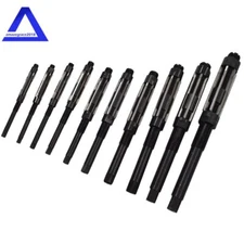 9Pcs HIGH SPEED STEEL ADJUSTABLE HAND REAMERS H4 - H12 (A - I) 15/32" - 1-3/16"