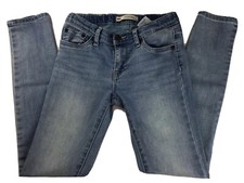 Levi  s 710 Super Skinny Jeans Girls Size 10 Reg Light Wash Jeans RN 81917
