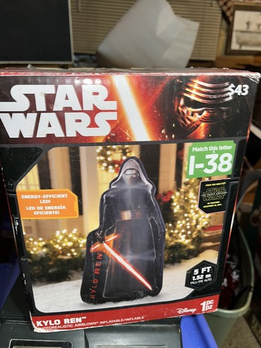 Disney Airblown Inflatable STAR WARS Kylo Ren Holiday Decoration