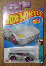 NEW 2022 Hot Wheels Barbie EXTRA 134/250 Tooned 5/5 Silver