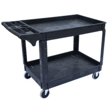 Southwire Two Shelf Utility Cart Large 550 Lbs Weight Capacity