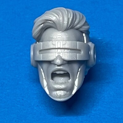 Marvel legends ML X-Men ‘97 Style Cyclops Head Custom Resin Print 1:12 ...