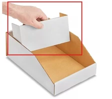 100 Count - 8" Bin Dividers Cardboard Uline S-3532