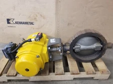 Crane-Flowseal 1WA-121RTG  12" Butterfly Valve Pneumatic Carbon Steel 150 Wafer