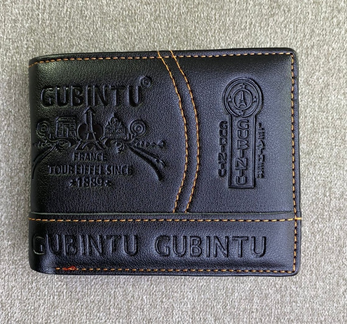 Leather Wallet for Men – Slim Bifold Design RFID Blocking  -image