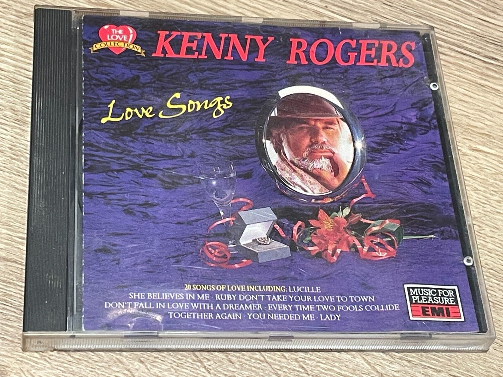 Kenny Rogers - Love Songs - CD Album - 1990 Music For Pleasure - 20 Great Tracks
