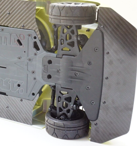 Carbon Fiber Front Splitter & Rear Speed Winglets for Arrma 1/8 Vendetta 3s BLX - Picture 3 of 7