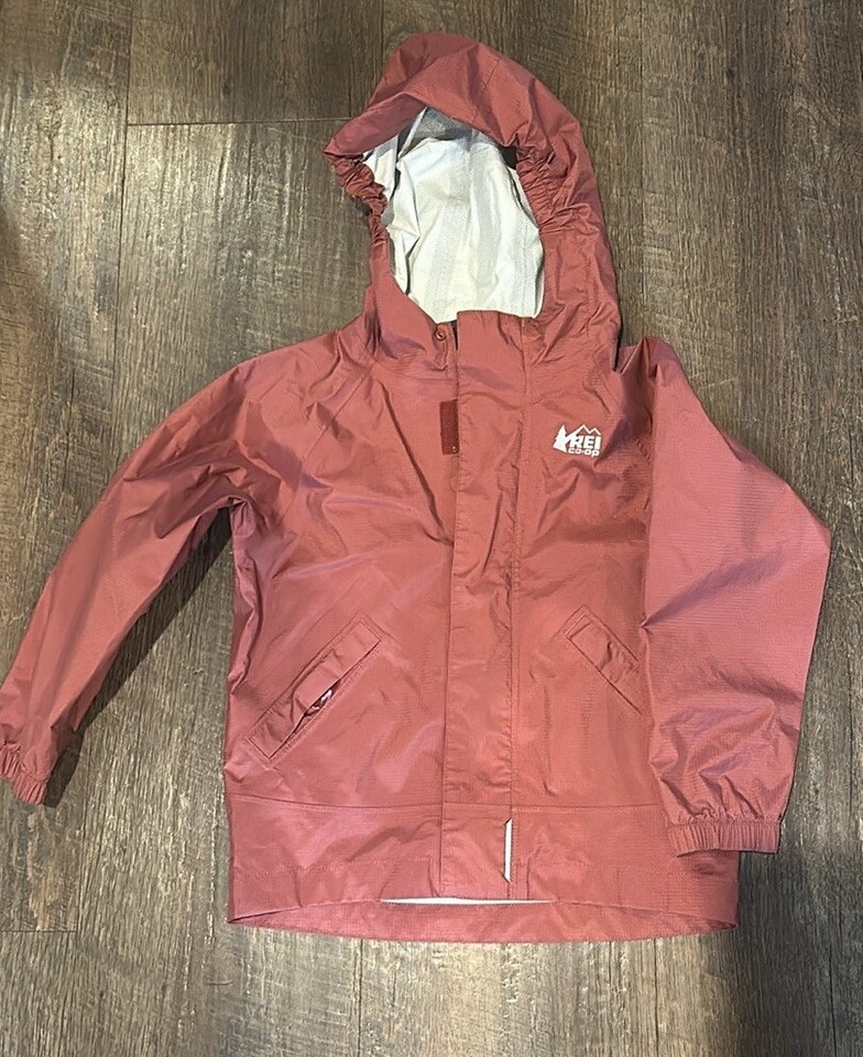 REI Coop Girls Rainwall Rain Jacket Waterproof Coat Shell 3T Toddler