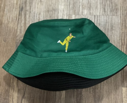 Brand New Shane Warne Bucket Hat , Australian Cricket , Free Postage !