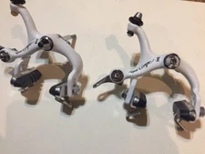 NOS Royal Compe ll  White Brake Calipers Dia Compe Vintage Bike