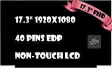 Lenovo Legion 5 17ACH6H 82JY 17IMH05H 81Y8 144Hz 40pin FHD 1080p LCD Screen