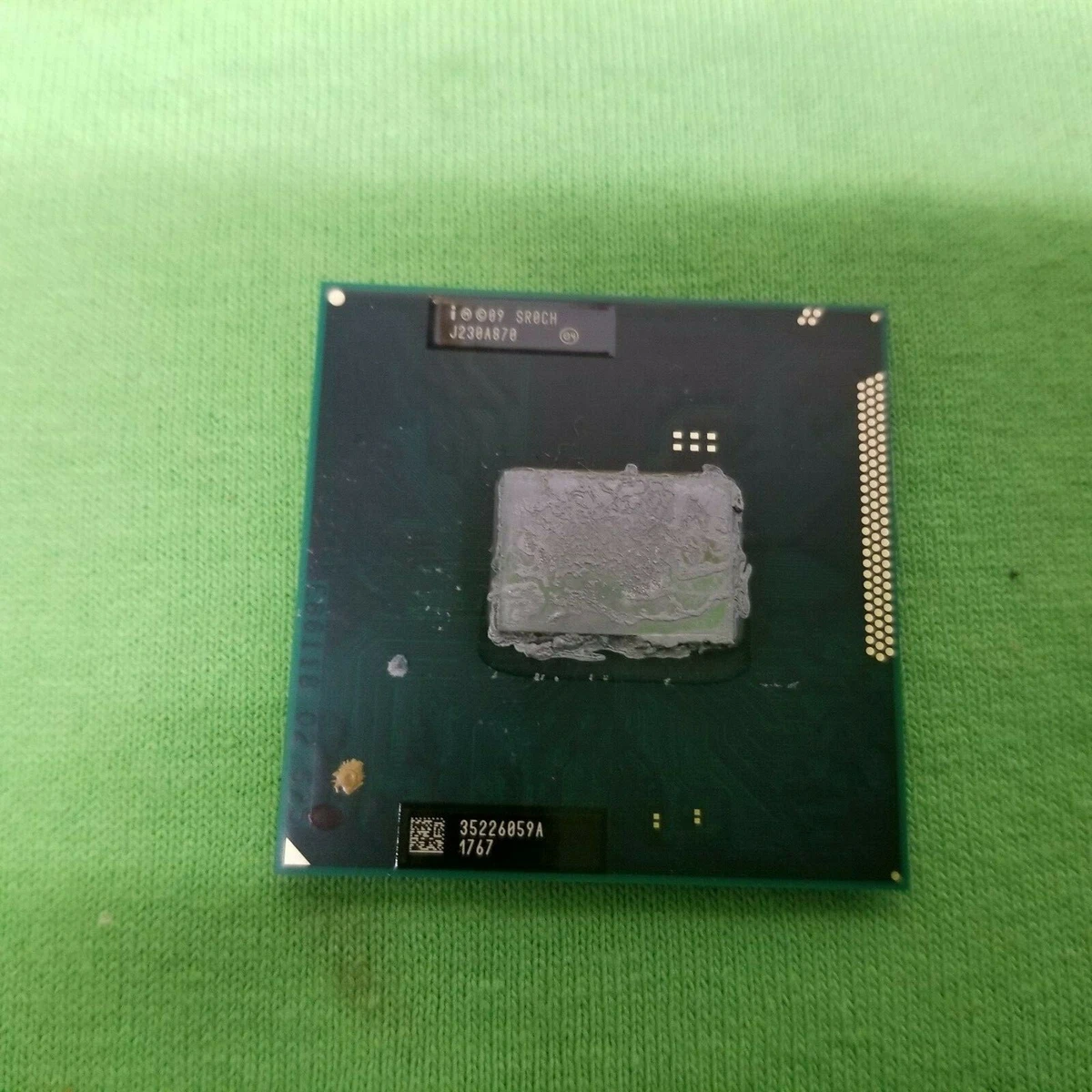 Intel Core I5 2450M 2.5GHz 3M/5GT/S SR0CH Mobile CPU Processor.
