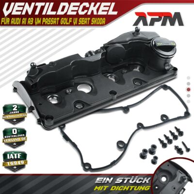 Ventildeckel mit Dichtung für Audi A3 8P VW Golf 6 Passat Seat Skoda 1.6 2.0