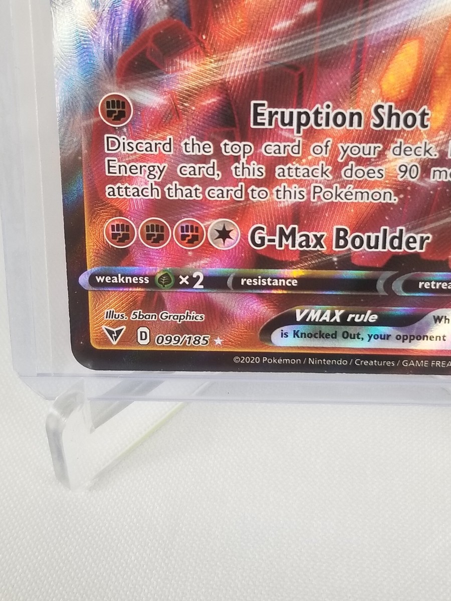 Coalossal Vmax Hp 330 Foil #99 Pokemon Card 2020 | eBay Coalossal Vmax Hp 330 Foil #99 Pokemon Card 2020 | eBay