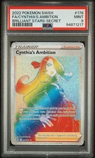 Cynthia's Ambition (Secret) 178/172 Swsh09: Brilliant Stars Holo for sale  online | eBay