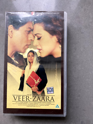 VEER-ZAARA (Original) VHS Video - Indian Bollywood Film - Sharukh Khan / Preity