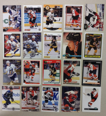 20 Card Lot of Different GARRY GALLEY NHL Bruins Must for collector! FREE S&H!!