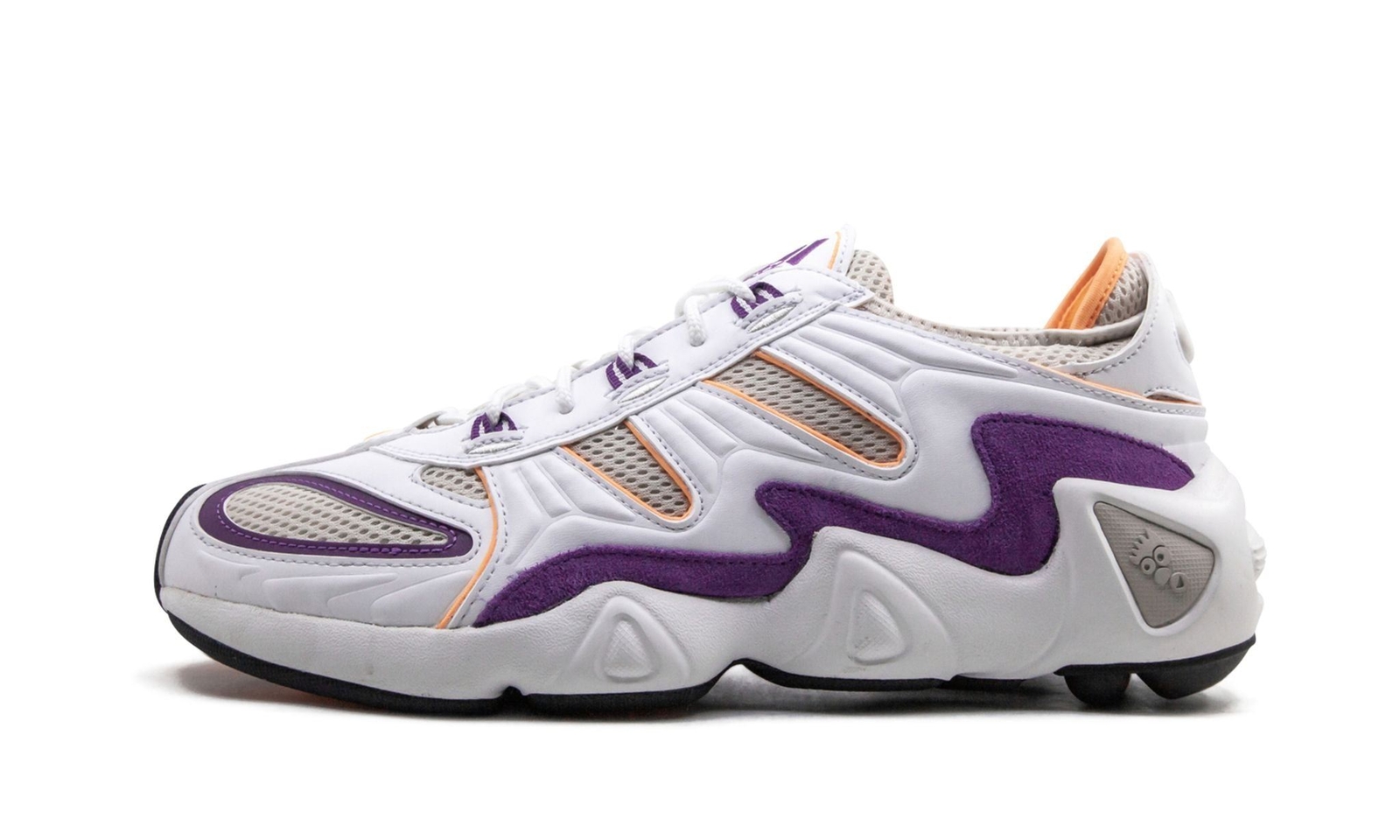 [EE5303] Мужские кроссовки Adidas FYW S-97 БЕЛЫЙ, ОРАНЖЕВЫЙ, ФИОЛЕТОВЫЙ