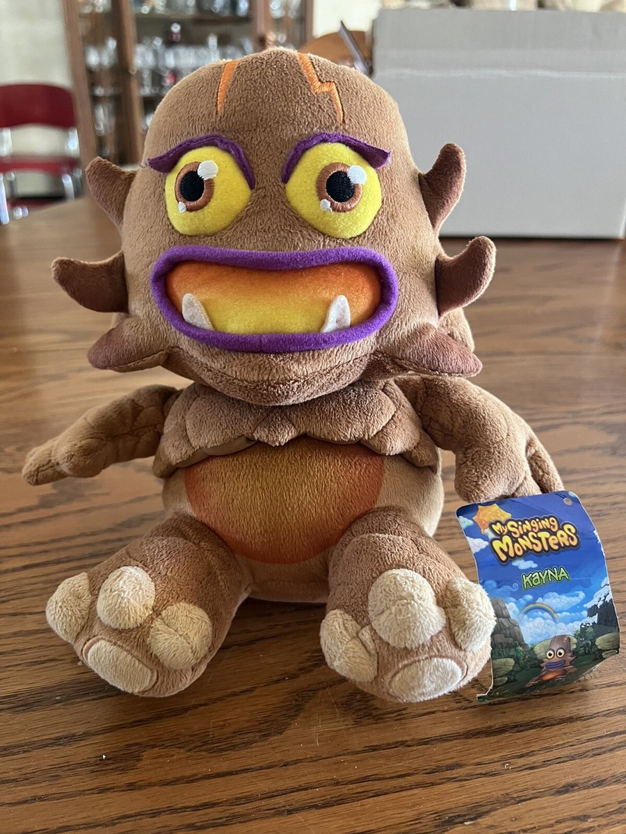 vtg My Singing Monsters Kayna Plush Rare plush Animal Sound Works tags  collectab