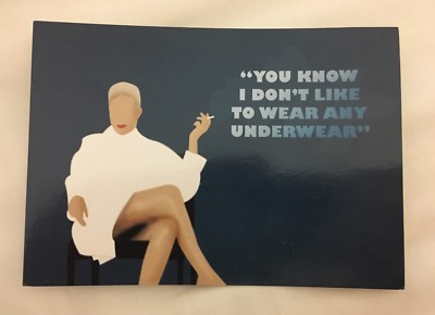 Basic Instinct (Promo Postcard) no.147 of Cinema in Cards Series Sharon Stone