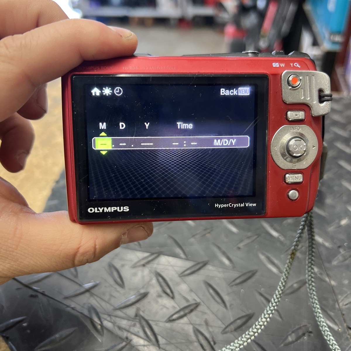 Olympus Tough TG-820 12 MP Digital Camera Shockproof & Waterproof