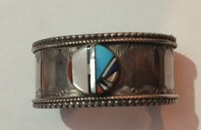 Native American Zuni Sterling Silver Bracelet