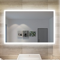 Led Badspiegel Wandspiegel Mit Beleuchtung Spiegel Badezimmer Lichtspiegel 40X60