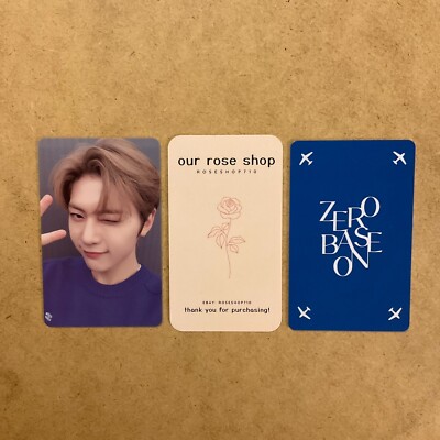 ZB1 Zerobaseone Fancon The Moving Seoul Pop up Official Lucky Draw