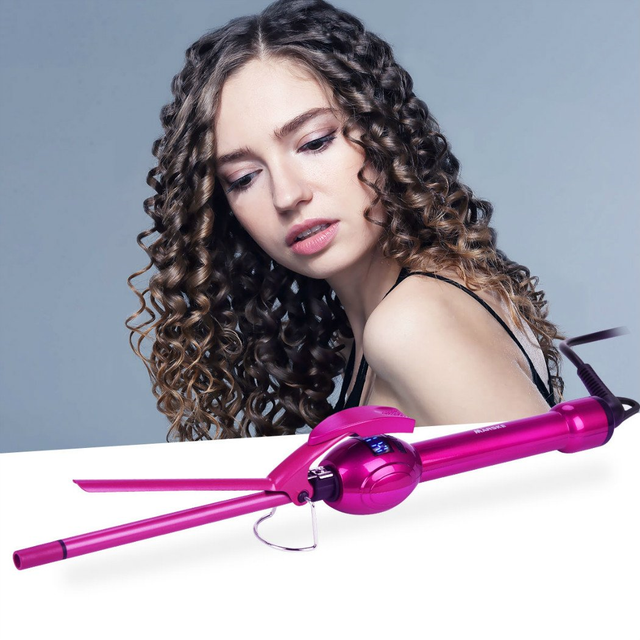 9mm Mini Curling Iron Small Barrel Curling Tongs Afro Hair Curler
