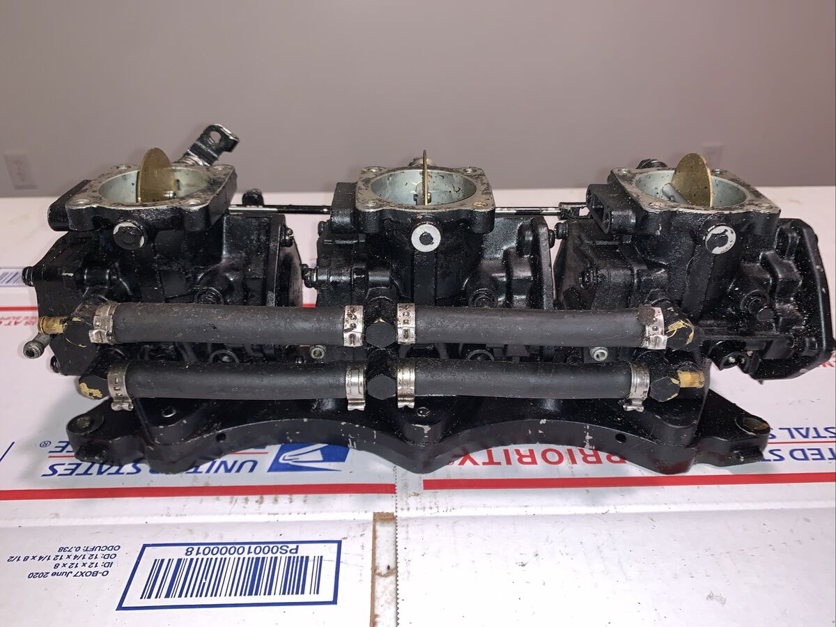 1998 YAMAHA GP1200 OEM TRIPLE MIKUNI CARBURETORS FRESHWATER 1998 YAMAHA GP1200 OEM TRIPLE MIKUNI CARBURETORS FRESHWATER