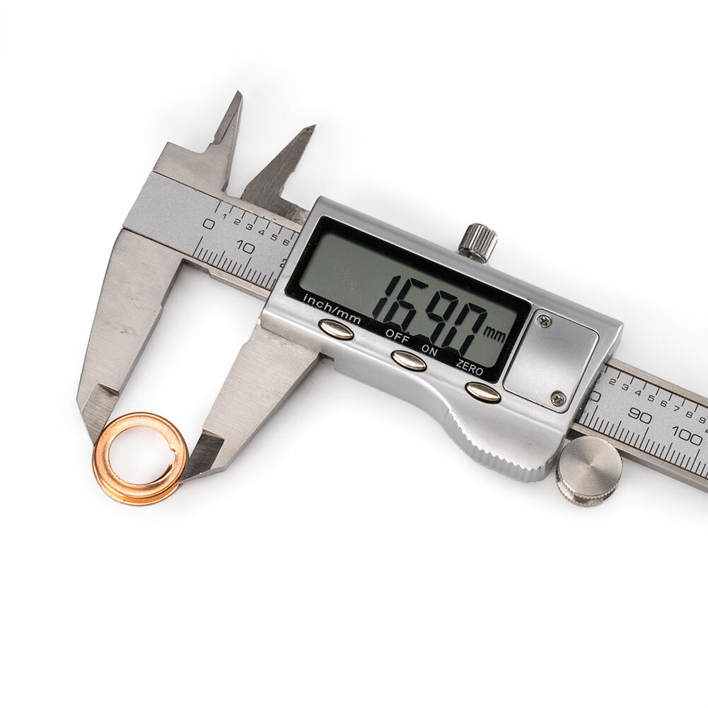 Oil Drain Plug Washer Set Front 10 Pack - Nissan/Infiniti Oil - Foto 7