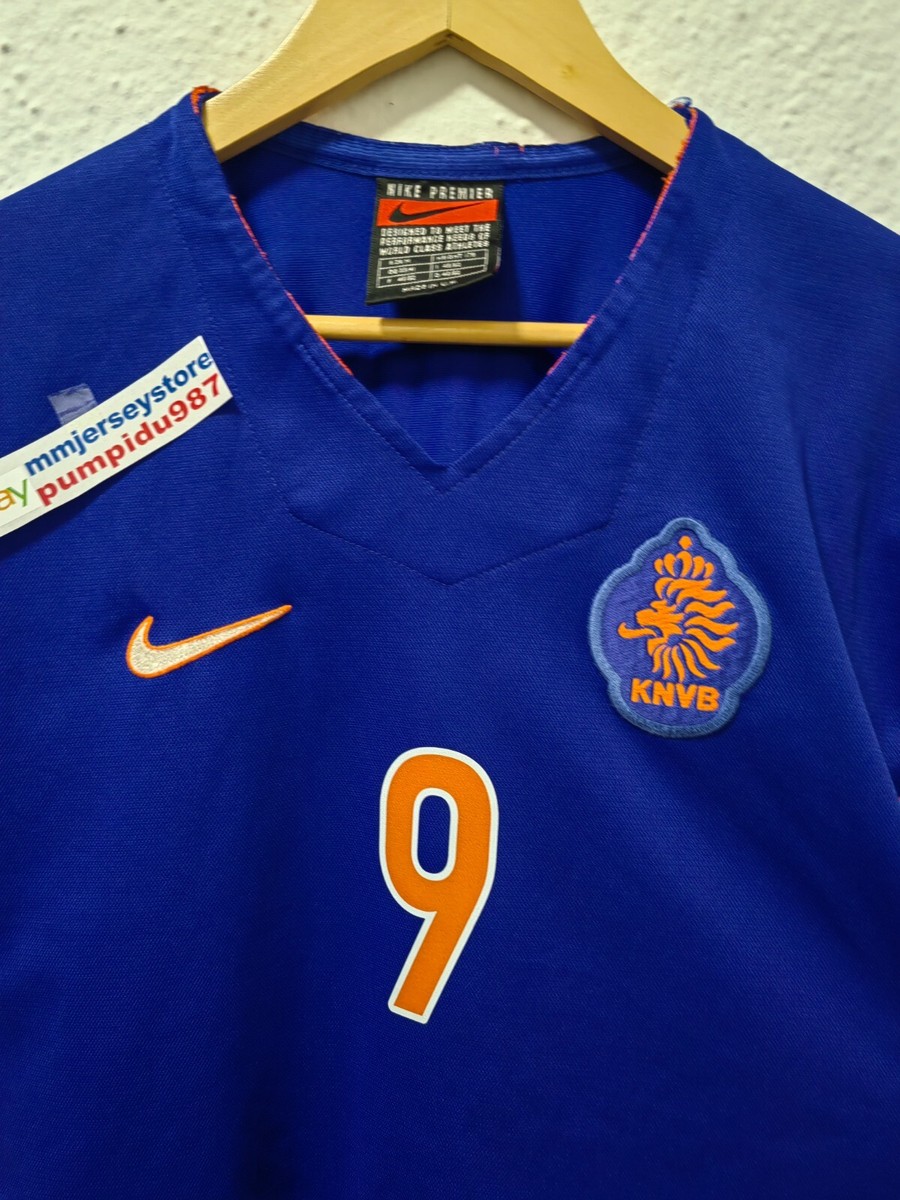 Nike KLUIVERT 10 サッカーシャツ S オランダ ユニフォーム Patrick Kluivert #9 Jersey Holland Football Shirt Nike M 176