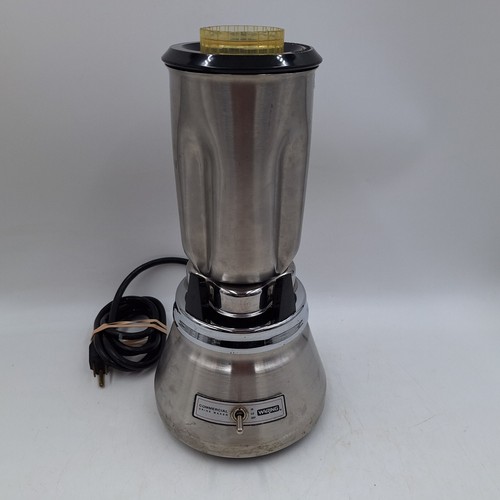 Waring Commercial Drink Maker Blender Stainless Steel 39BL48 .