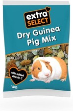 Extra Select Guinea Pig Food - Dry Muesli Mix with Concentrate Pellets, Flaked