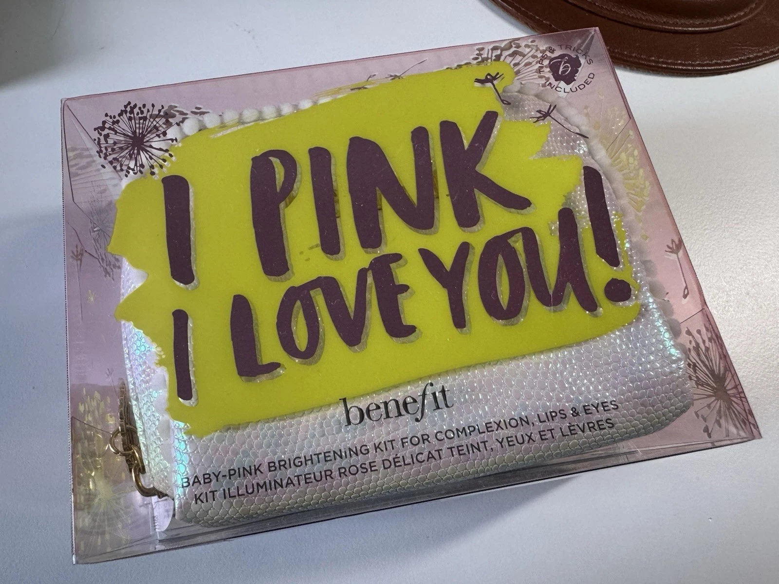 BENEFIT COSMETICS I Pink I Love You! 5 Travel Piece Kit LIMITED EDITION NIB