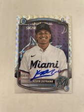Kevin Defrank Bowman Chrome 2025 Refractor /499 Auto