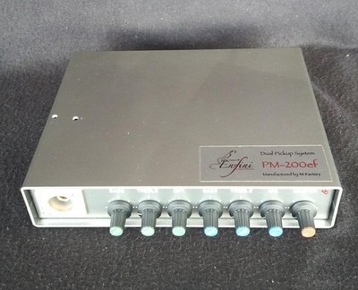ENFINI CUSTOM WORKS PM-200EF Dual Tonabnehmer Akustik-Vorverstärker mit Netzt...